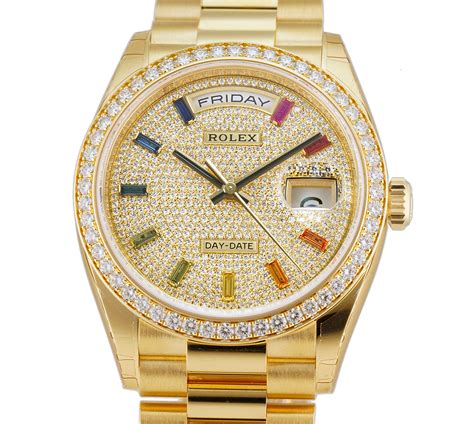 rolex presidential rainbow